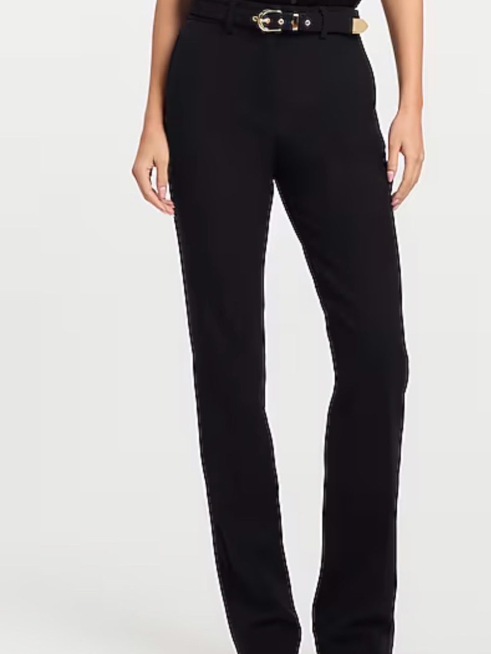 Express Editor Black Straight Leg Dress Pants Women’s 10R Career Work Trousers